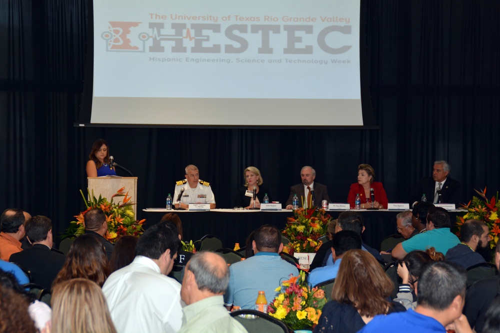 Changing the World through STEM, America’s Navy attends HESTEC
