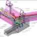 Isometric view of a utilidor
