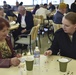 Sailors and Marines Participate in Tea with the Troops