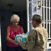 Soldier visits military family in Trujillo Alto Puerto Rico