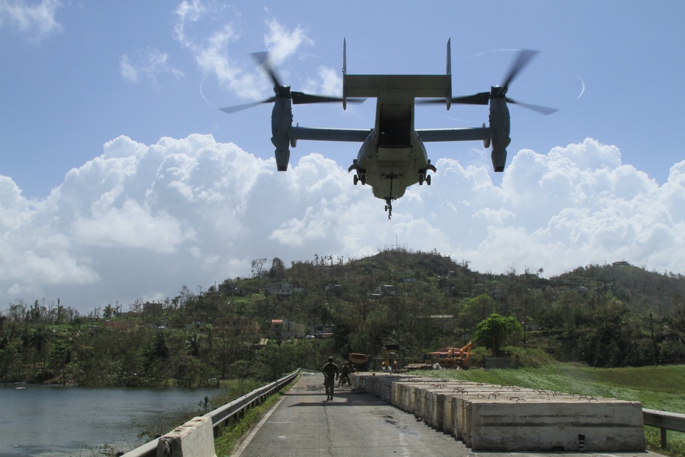 Guajataca Dam strengthening operations