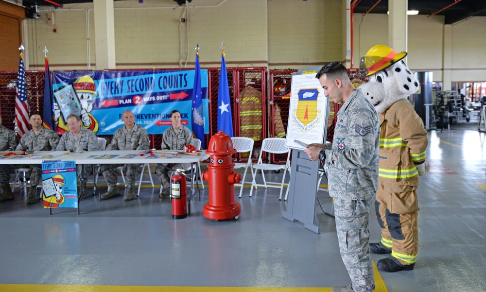 General Signs Off For Fire Safety Week