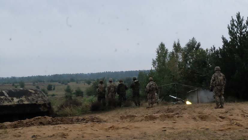Battle Group Poland Troop Live Fire