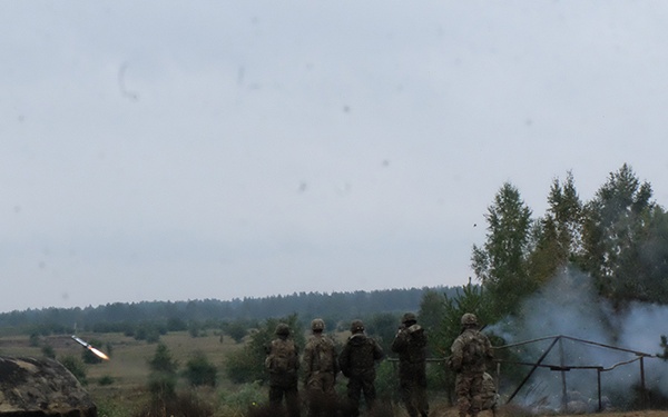 Battle Group Poland Troop Live Fire