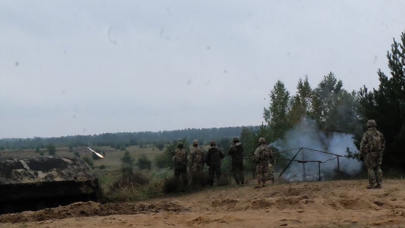 Battle Group Poland Troop Live Fire