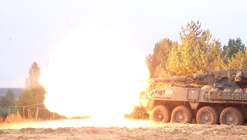 Battle Group Poland Troop Live Fire
