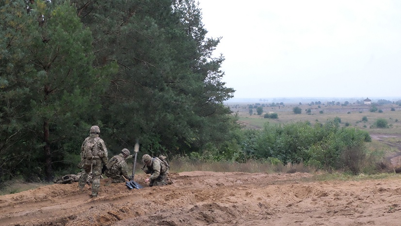 Battle Group Poland Troop Live Fire