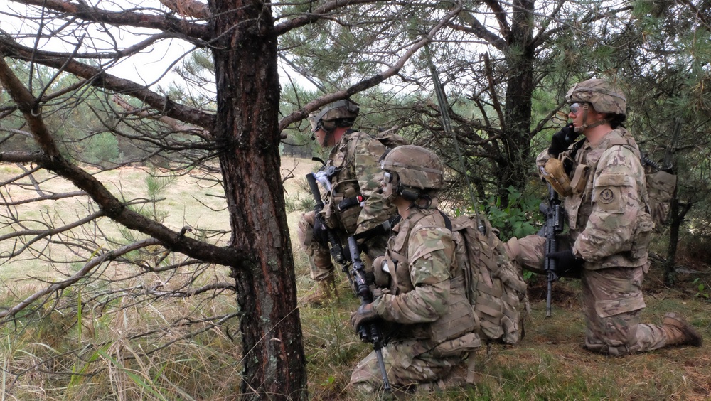 Battle Group Poland Troop Live Fire