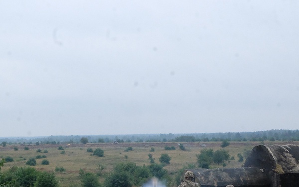 Battle Group Poland Troop Live Fire