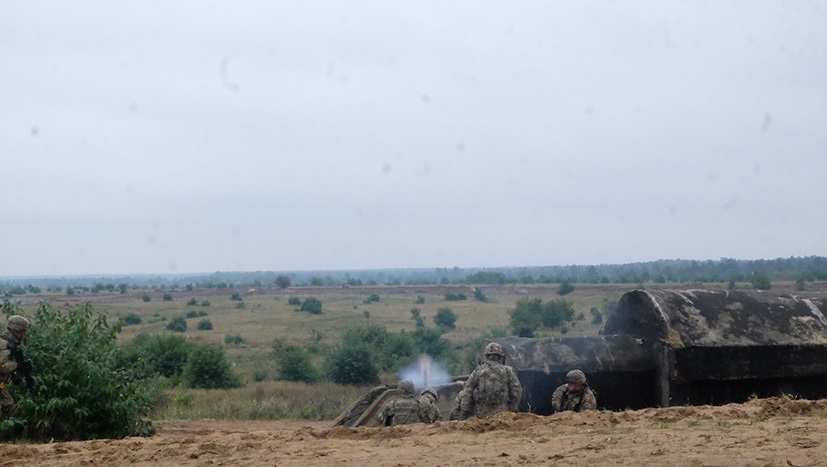 Battle Group Poland Troop Live Fire