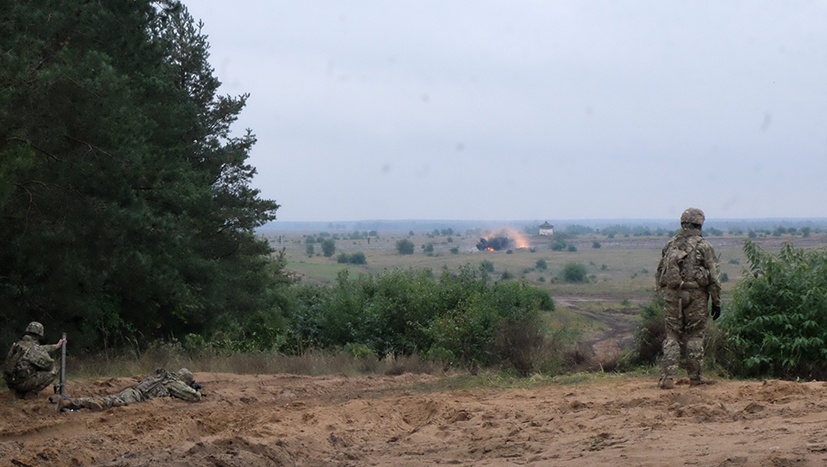 Battle Group Poland Troop Live Fire
