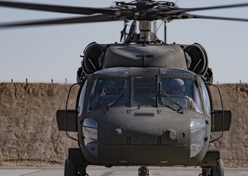 Afghan Air Force pilots begin first UH-60A Black Hawk flight training class at Kandahar Airfield