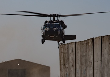 Afghan Air Force pilots begin first UH-60A Black Hawk flight training class at Kandahar Airfield