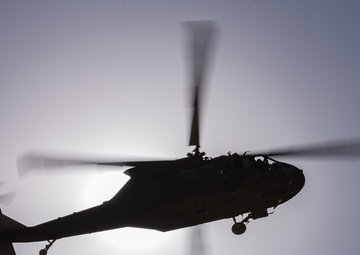 Afghan Air Force pilots begin first UH-60A Black Hawk flight training class at Kandahar Airfield