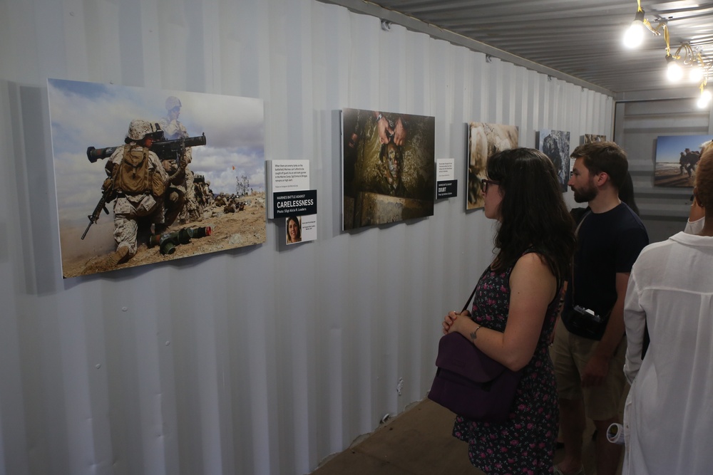 Marines participate in New York Photo Exhibition