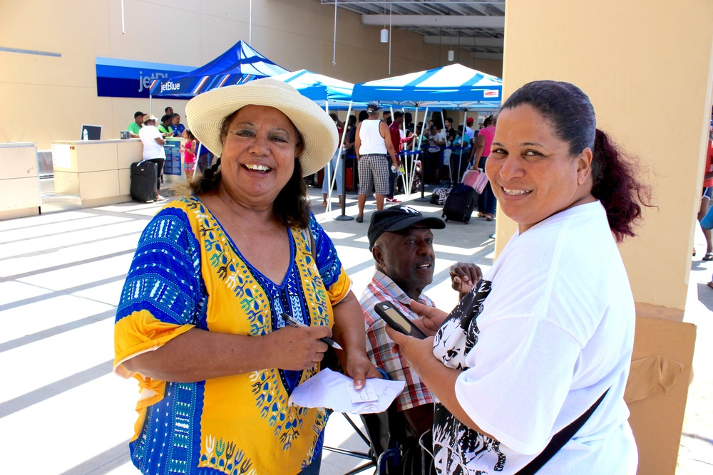Military air traffic control ensure Mercy Flights fly in Virgin Islands