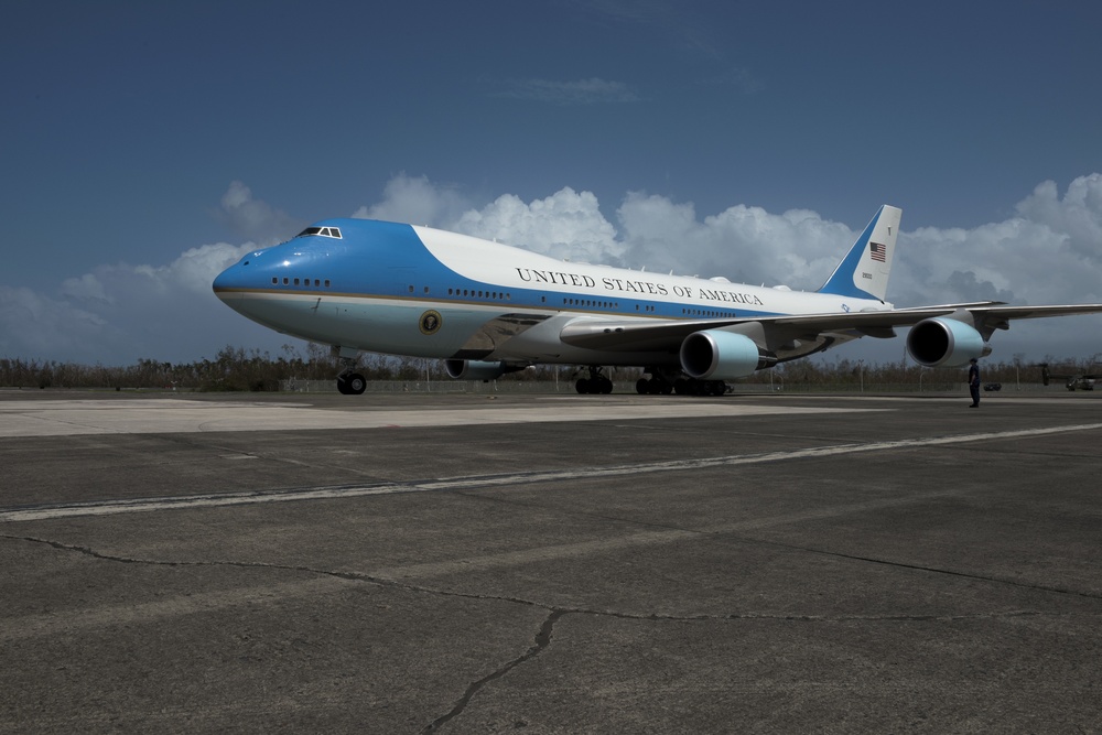 President Trump Visits Puerto Rico