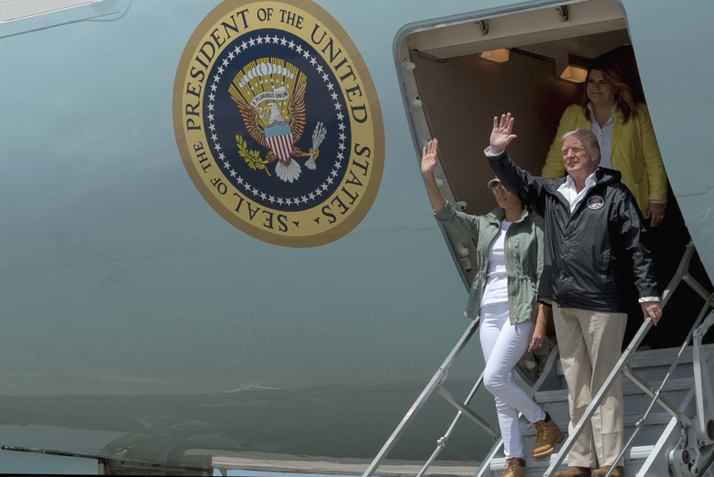 President Trump Visits Puerto Rico