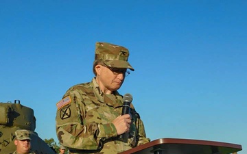 Col. Wood Gives Final Remarks