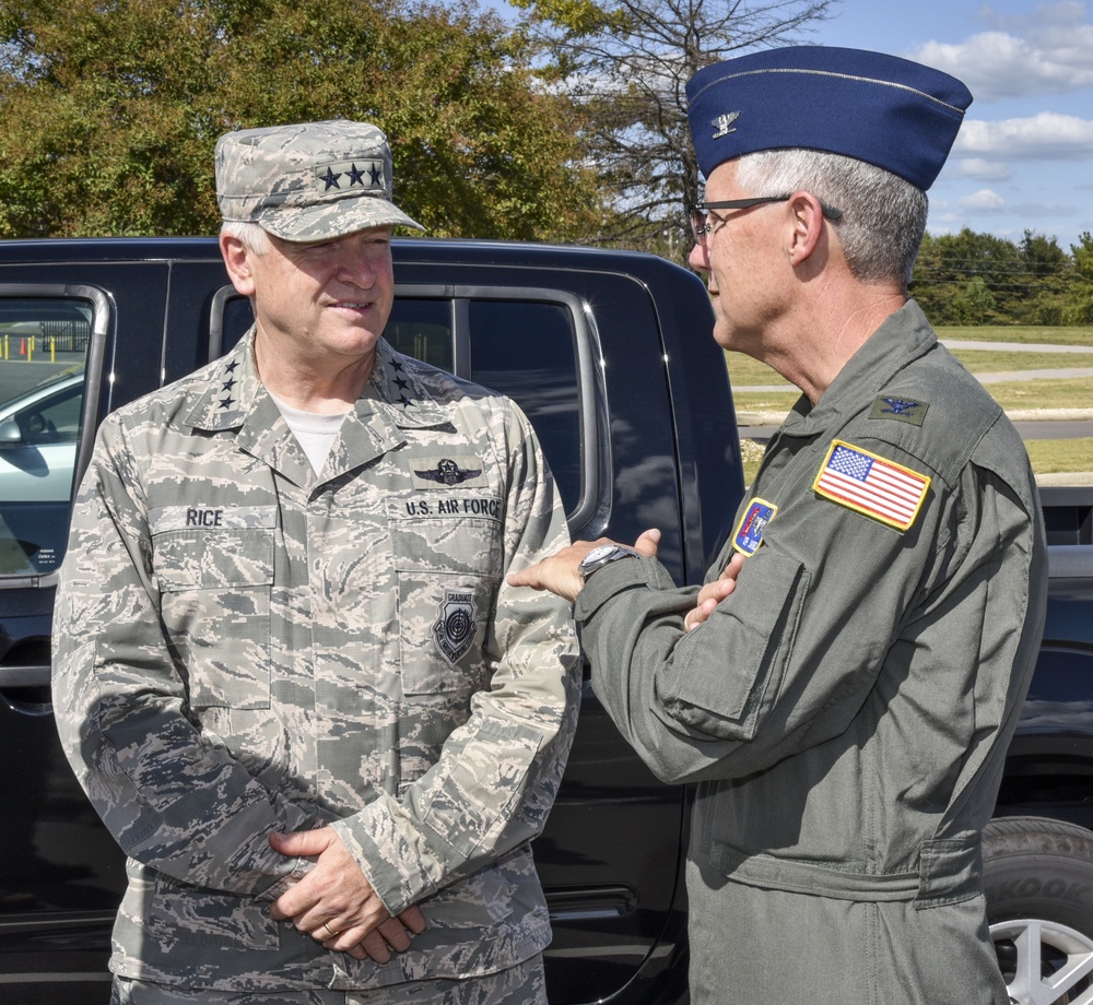 Air National Guard Director Visits 117 ARW