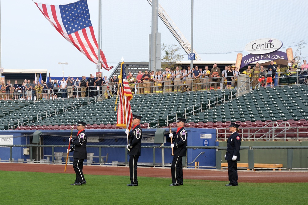 Offutt firefighters join others for 9/11 memorial