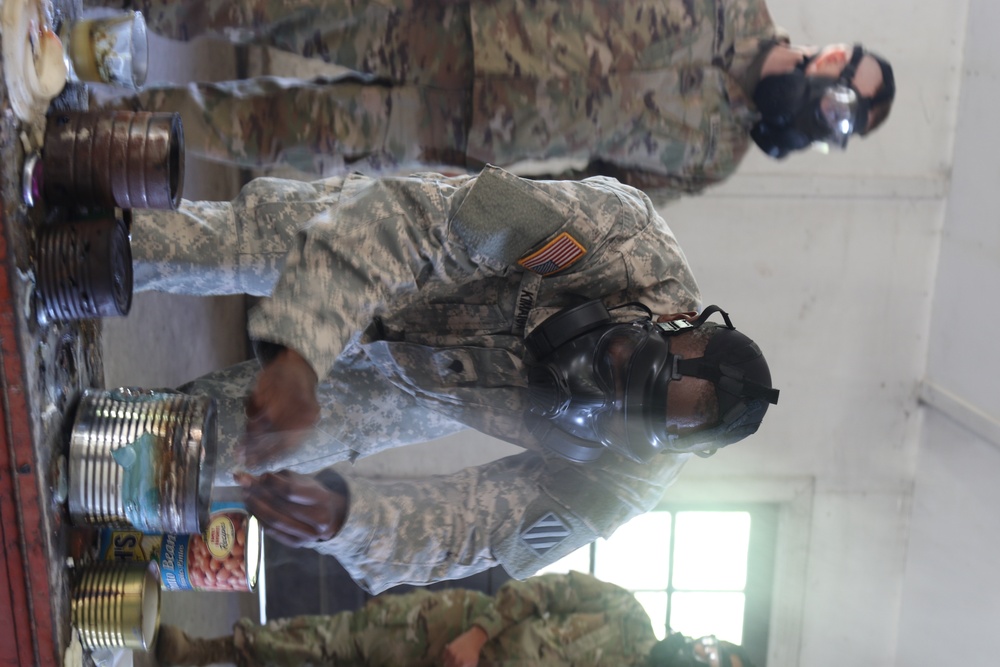 90th Human Resources Company Hits the Gas Chamber