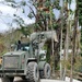 Road Clearing Mission in Utuado Puerto Rico, providing access to surrounding communities.