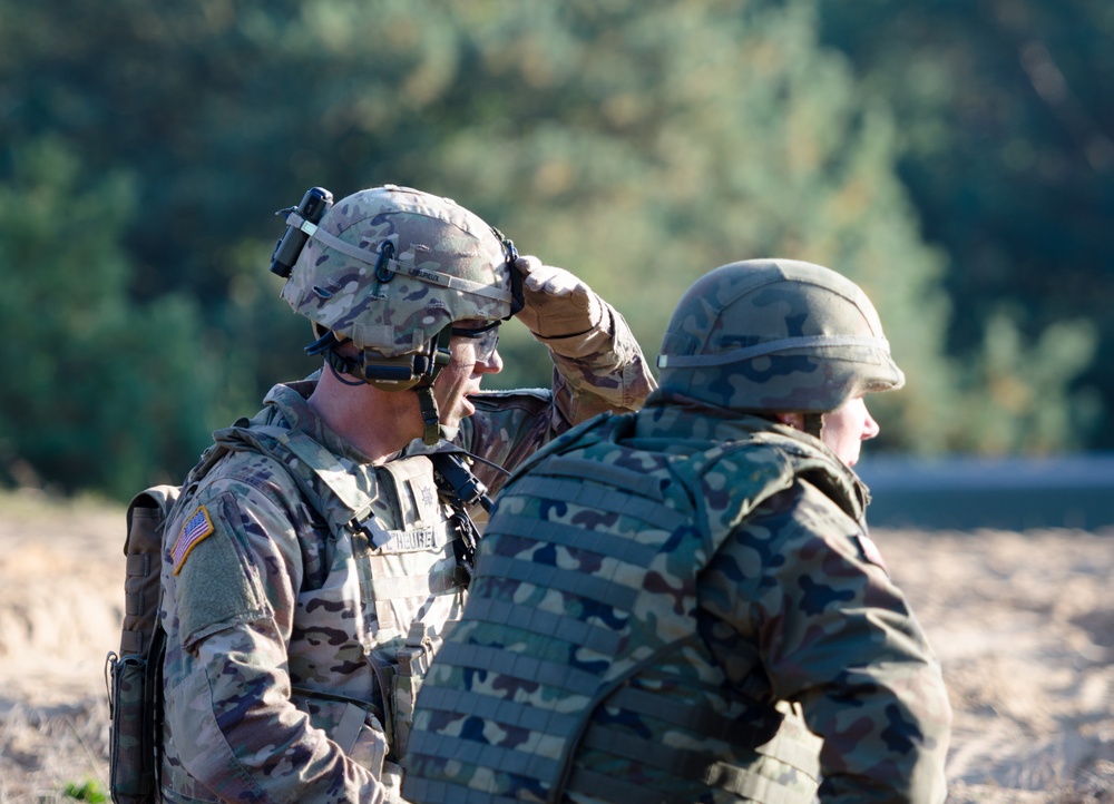 NATO Battle Group Conducts Troop Live Fire