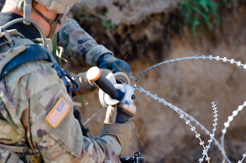 NATO Battle Group Conducts Troop Live Fire