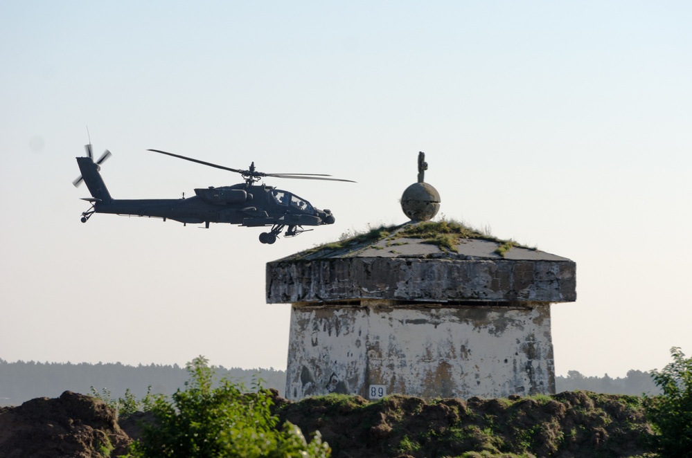 NATO Battle Group Conducts Troop Live Fire