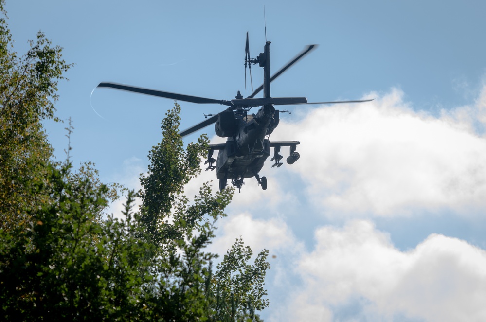 NATO Battle Group Conducts Troop Live Fire