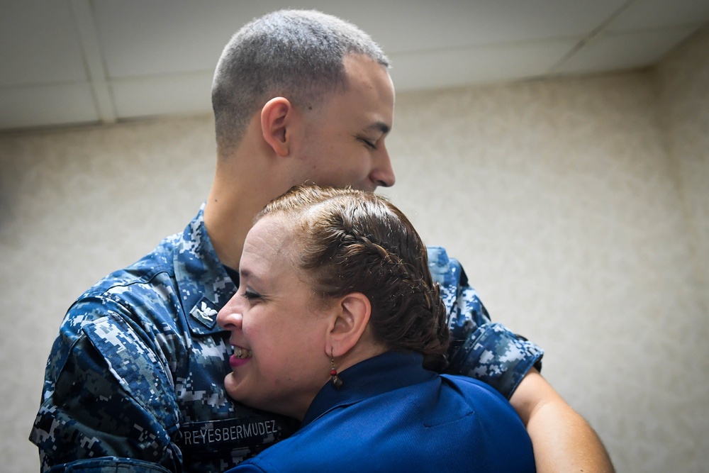 Puerto Rican native reunited with family