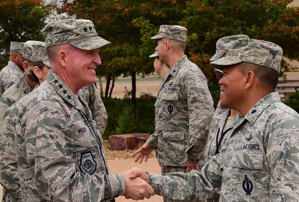 USecAF and VCSAF tour Buckley