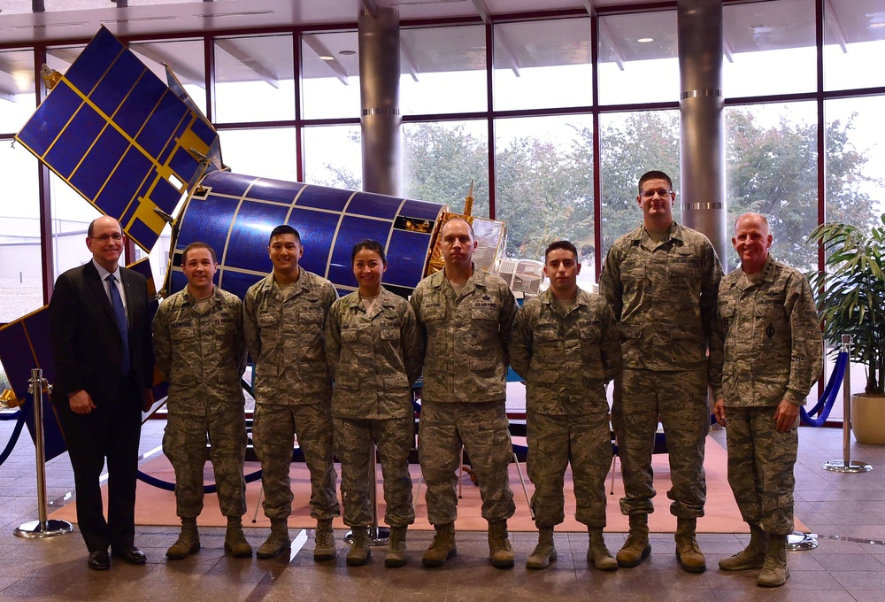 USecAF and VCSAF tour Buckley AFB