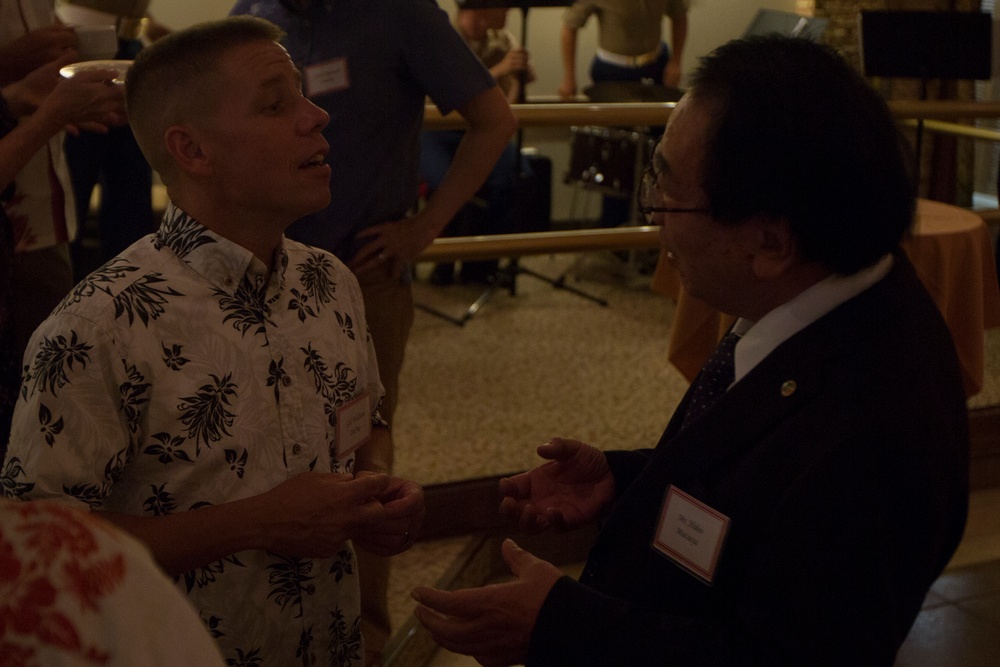 4th Annual Okinawa Leadership Social held aboard Camp Courtney