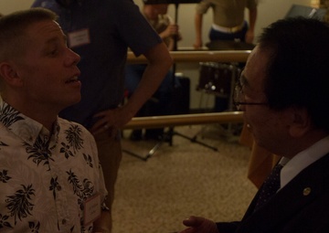 4th Annual Okinawa Leadership Social held aboard Camp Courtney