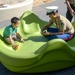 Sailors and Marines Visit Children's Hospital During Fleet Week San Francisco