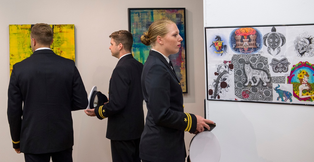 Veterans Art Exhibit at Fleet Week San Francisco