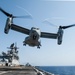 USS America helicopter conducts flight operations