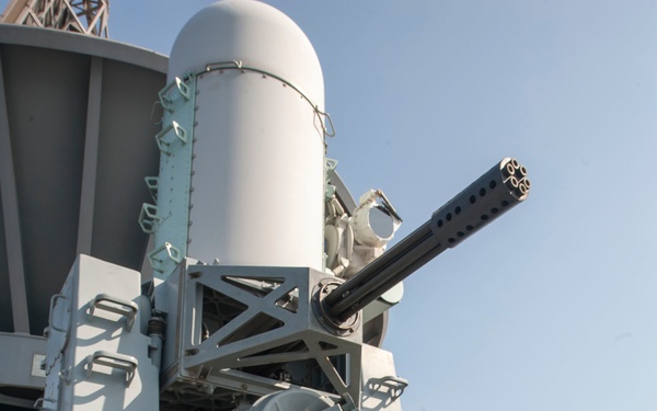 USS AMerica Sailors stand watch