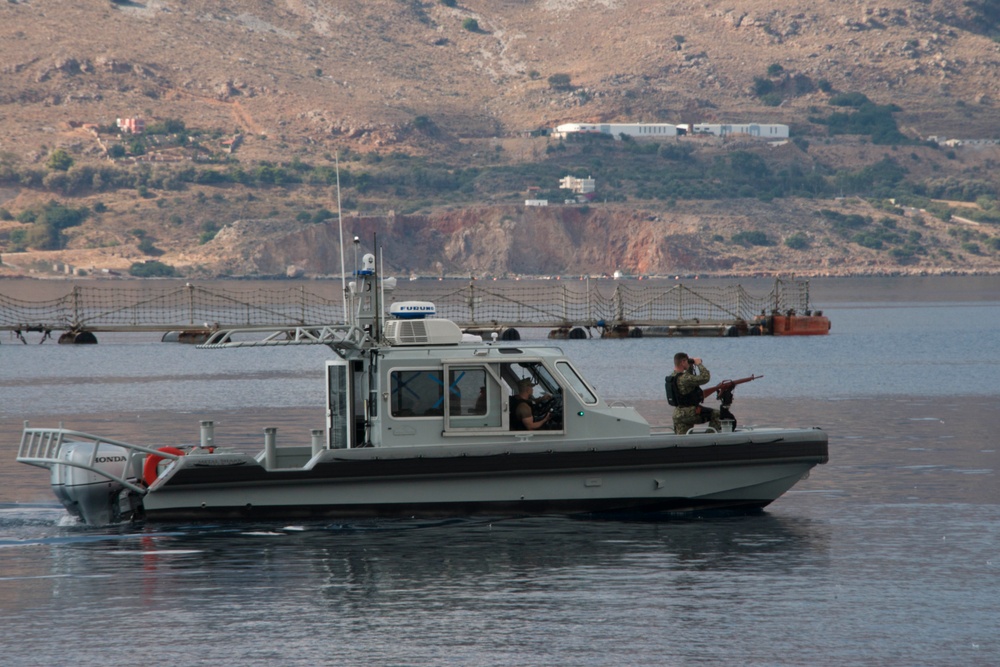 NSA Souda Bay Holds EOD Drill at Marathi NATO Piers