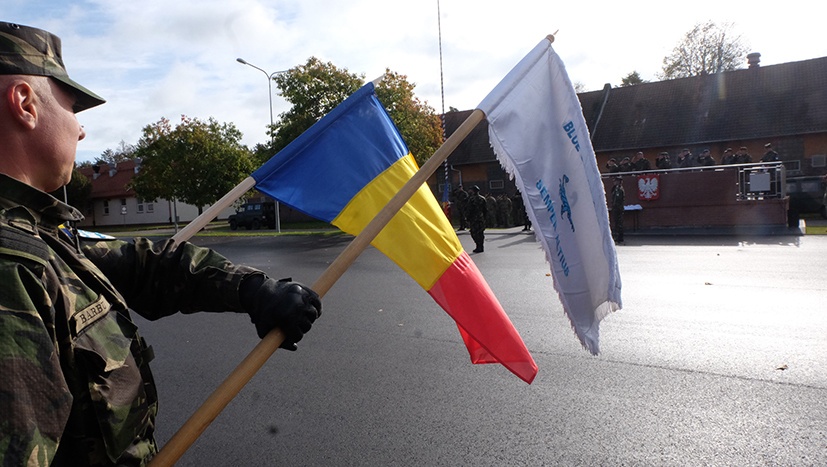 Battle Group Poland Romanian Change Of Responsibility