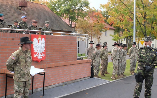 Battle Group Poland Romanian Change Of Responsibility