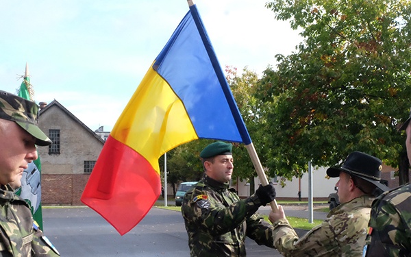 Battle Group Poland Romanian Change Of Responsibility