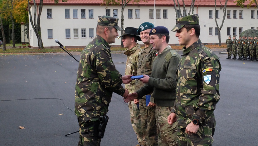 Battle Group Poland Romanian Change Of Responsibility