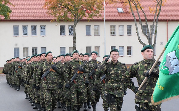 Battle Group Poland Romanian Change Of Responsibility