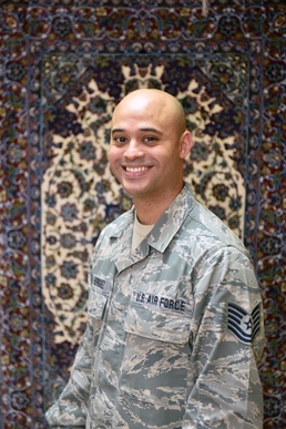 Service with a purpose: Dominican-born Airman inspires serenity