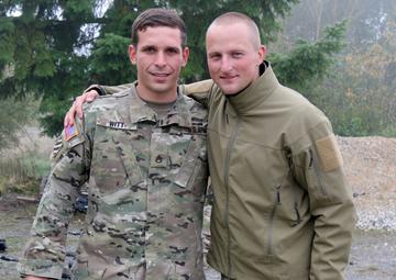 2 Snipers meet again at 7th Army Training Command