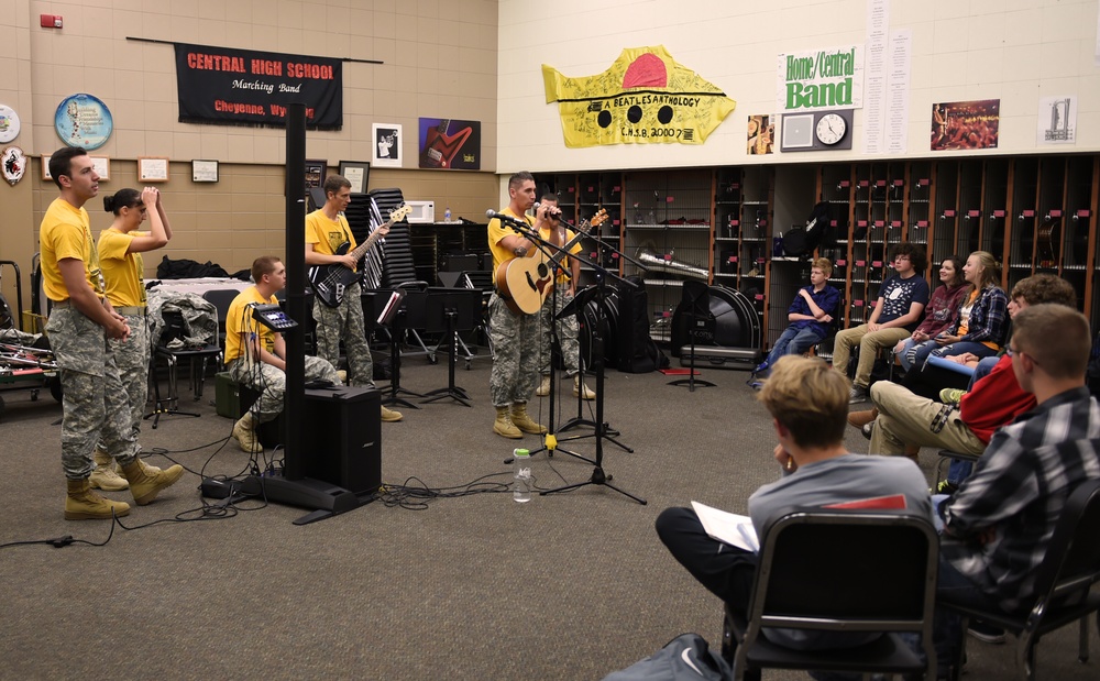 Independence Rock puts recruiting effort to music