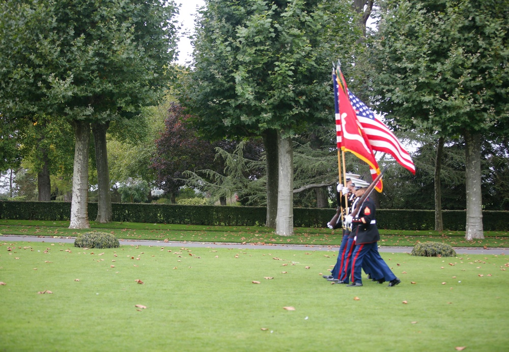 The Ancient and Honorable Artillery Company Visits Belleau Wood